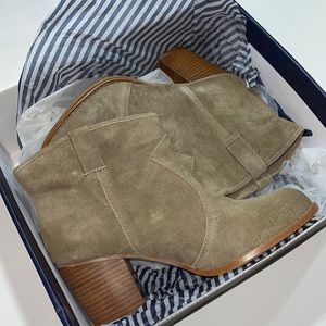 Splendid Lakota High Heel Booties size 10 Latte